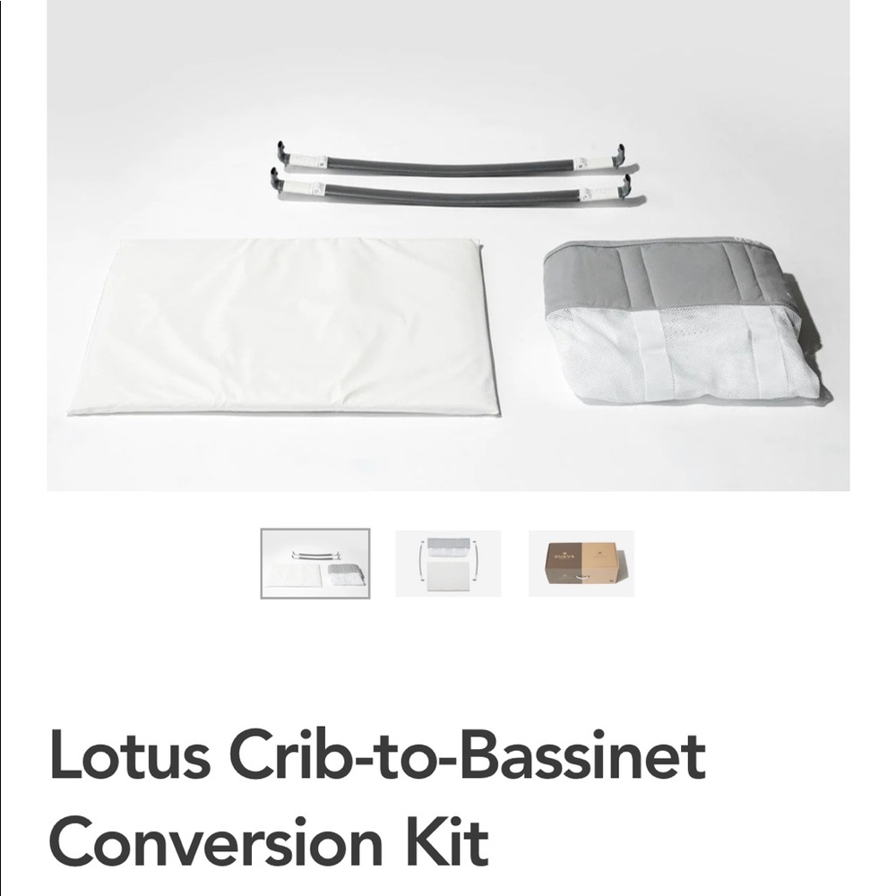 Guava Family Lotus crib bassinet attachment